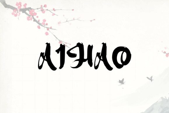 Aihao Font for Editorial Design