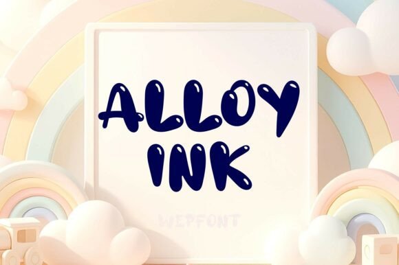 Alloy Ink Font for Bold Web Design