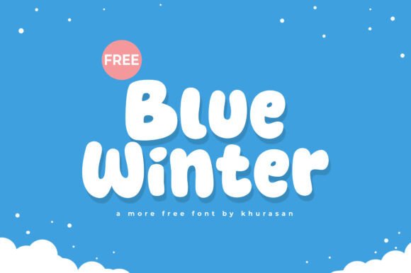 Blue Winter Font for Bold Branding