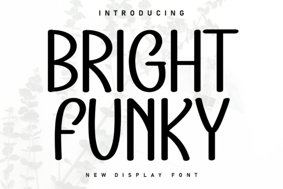 Bright Funky Font for Creative Campaigns