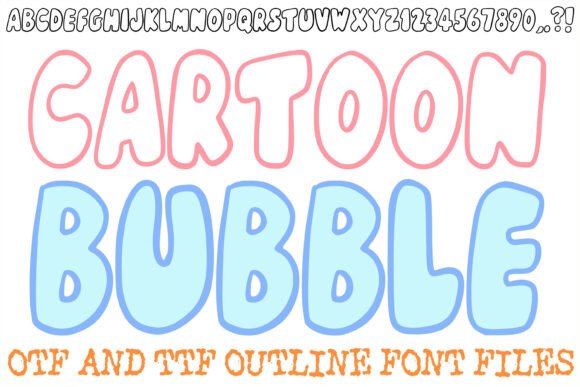 Cartoon Bubble Font Review