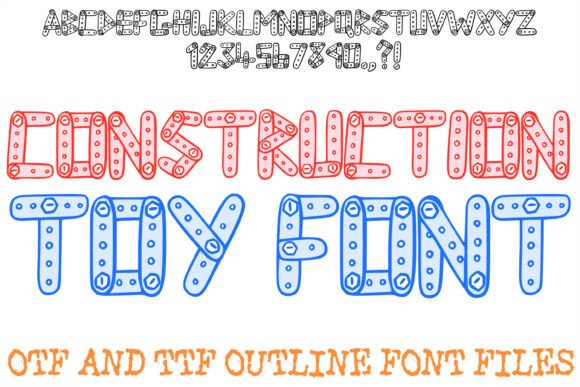 Construction Toy Font Review