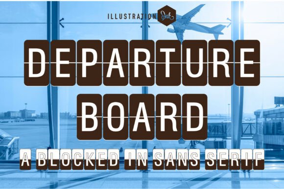 Departure Board Font Review