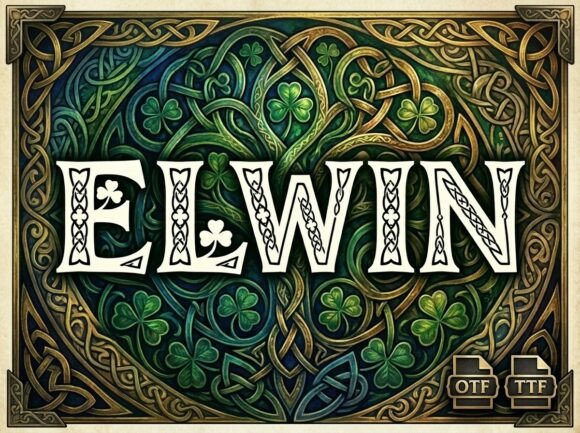 Elwin Font: Bold Display for Web Design