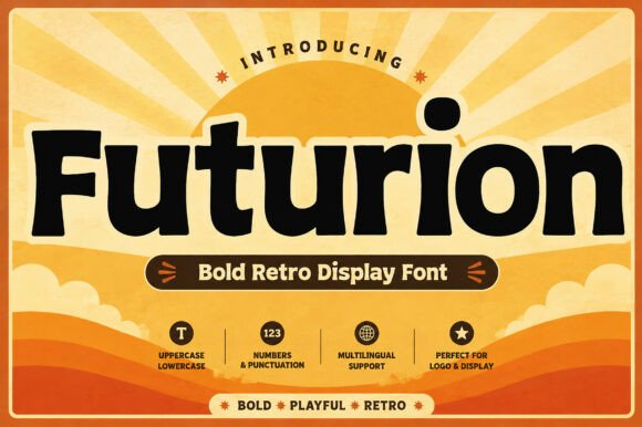 Futurion: A Bold Display Font for Business Branding