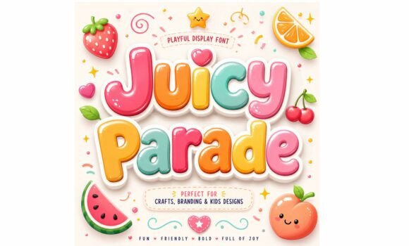 Juicy Parade Font Review