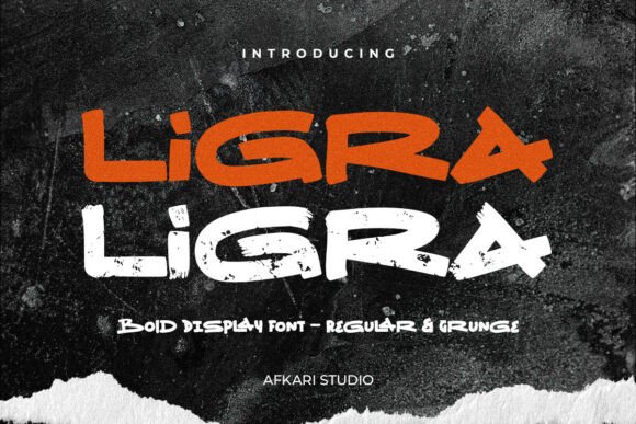 Ligra Font for Bold Design