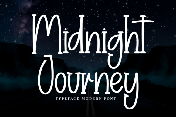 Midnight Journey Font for Business