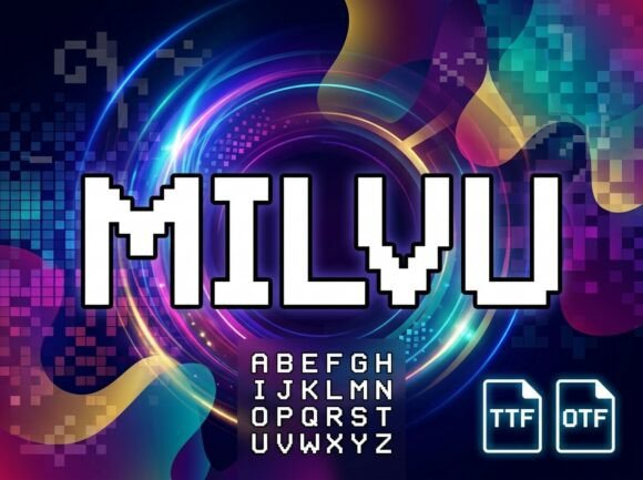 Milvu: A Bold Display Font for Impactful Design