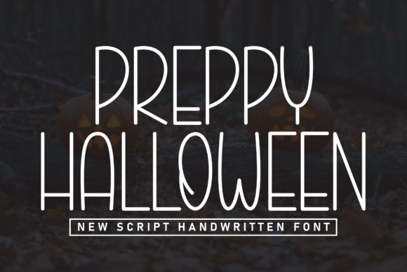 Preppy Halloween Font