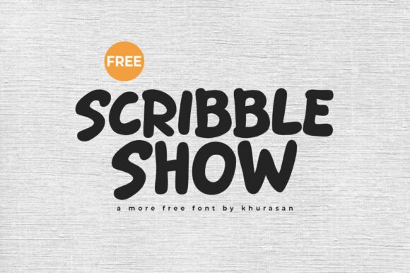 Scribble Show Font for Creative Brands