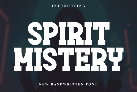 Spirit Mistery Font for Creative Campaigns