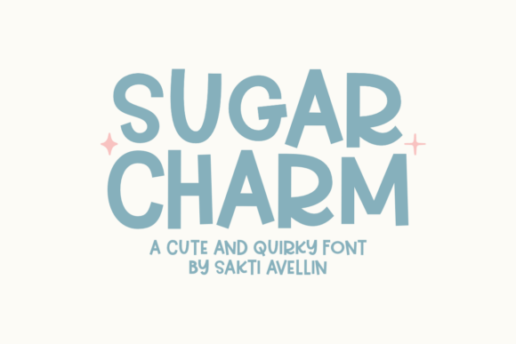 Sugar Charm Font for Creative Brands