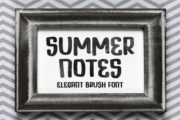 Summer Notes Font for Creative Projects