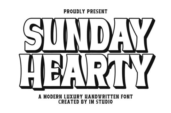 Sunday Hearty Font for Bold Branding