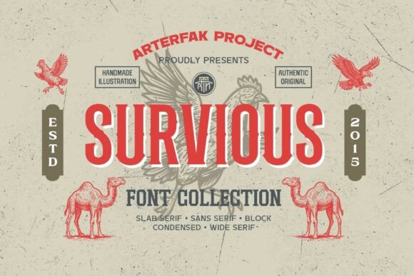 Survious Font Collection