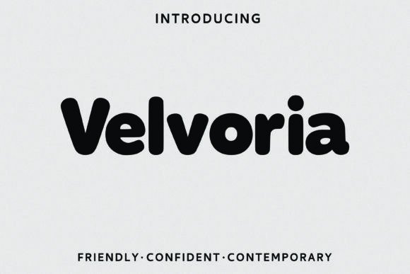 Velvoria: A Bold Font for Business